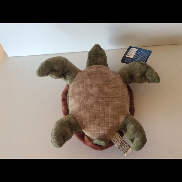 Animal Kingdom Realistic Green Sea Turtle Plush - Picture 4 of 11